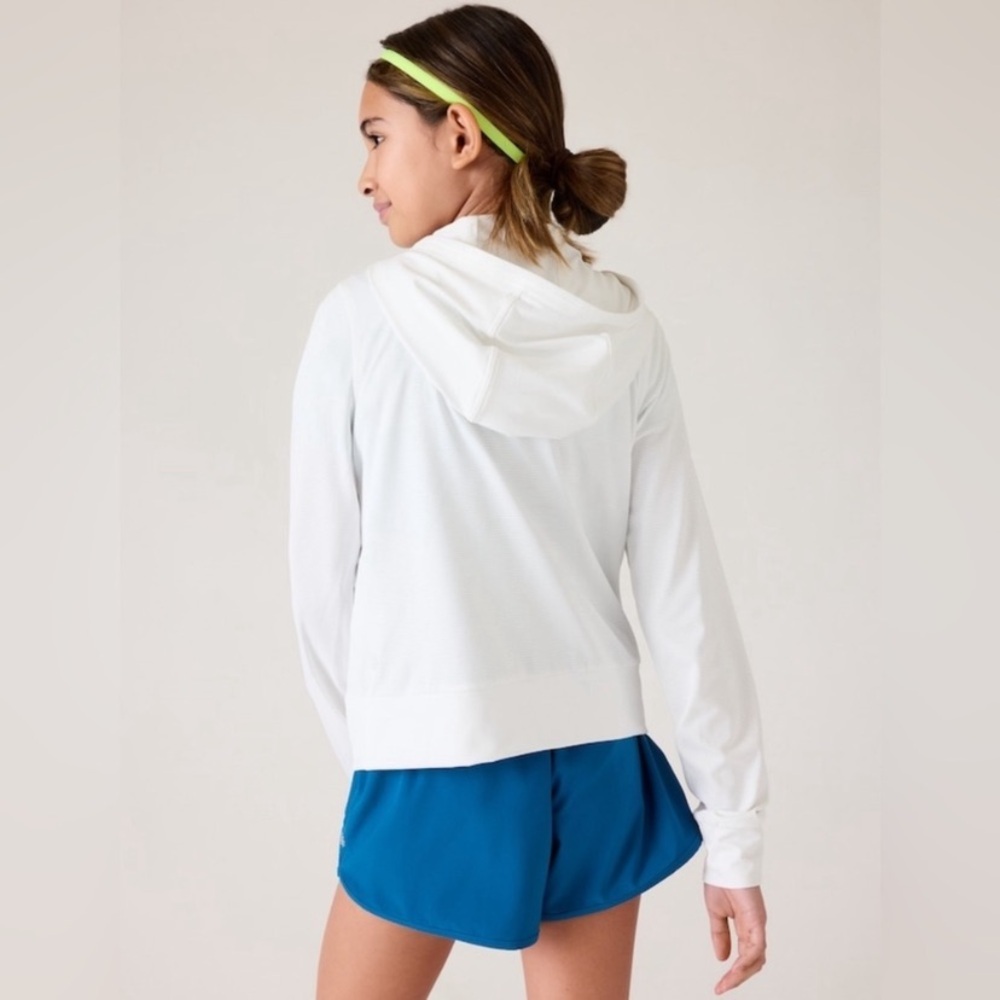 Athleta Girl Zip Up Hoodie Jacket